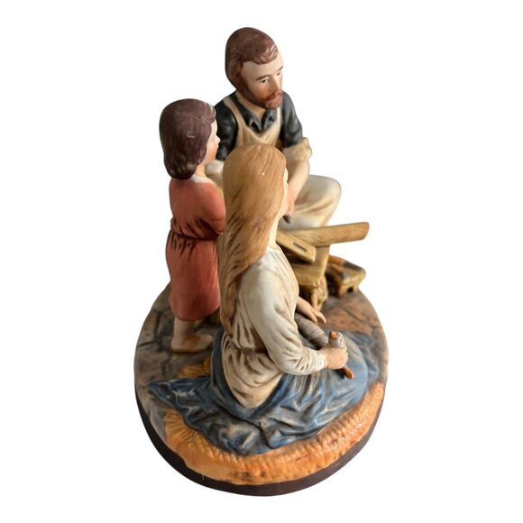 1978 Ceramica Excelsis Holy Family Workshop Figurine Made in Mexico - Picture 3 of 7